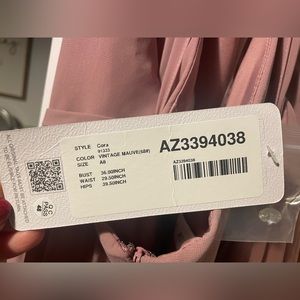Vintage Mauve Cora Prom or Bridesmaids dress. Never worn.